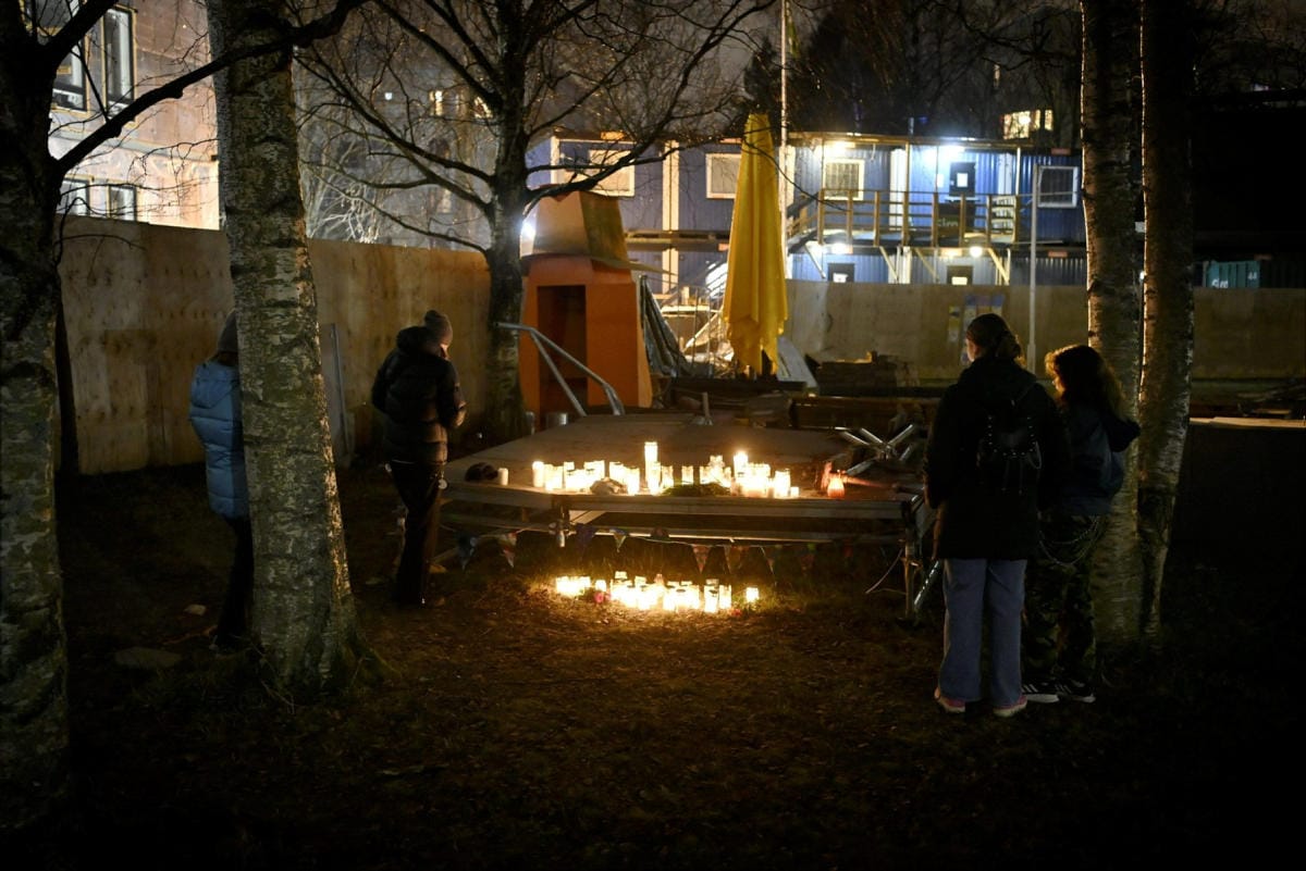 Koskelan sairaalan lähistöllä tapahtunut 16-vuotiaan pojan surma oli vuoden 2020 rikoksista kenties eniten Suomea puhuttanut. Arkistokuva. LEHTIKUVA / ANTTI AIMO-KOIVISTO