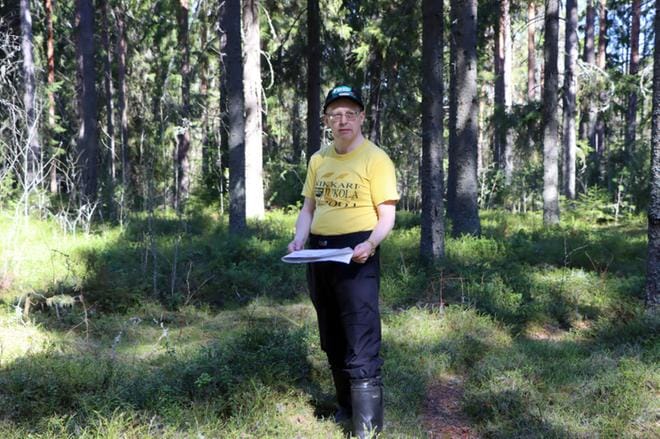 Suunnistus on Erkki Tammiselle elämäntapa. KUVAT: JARMO PANULA