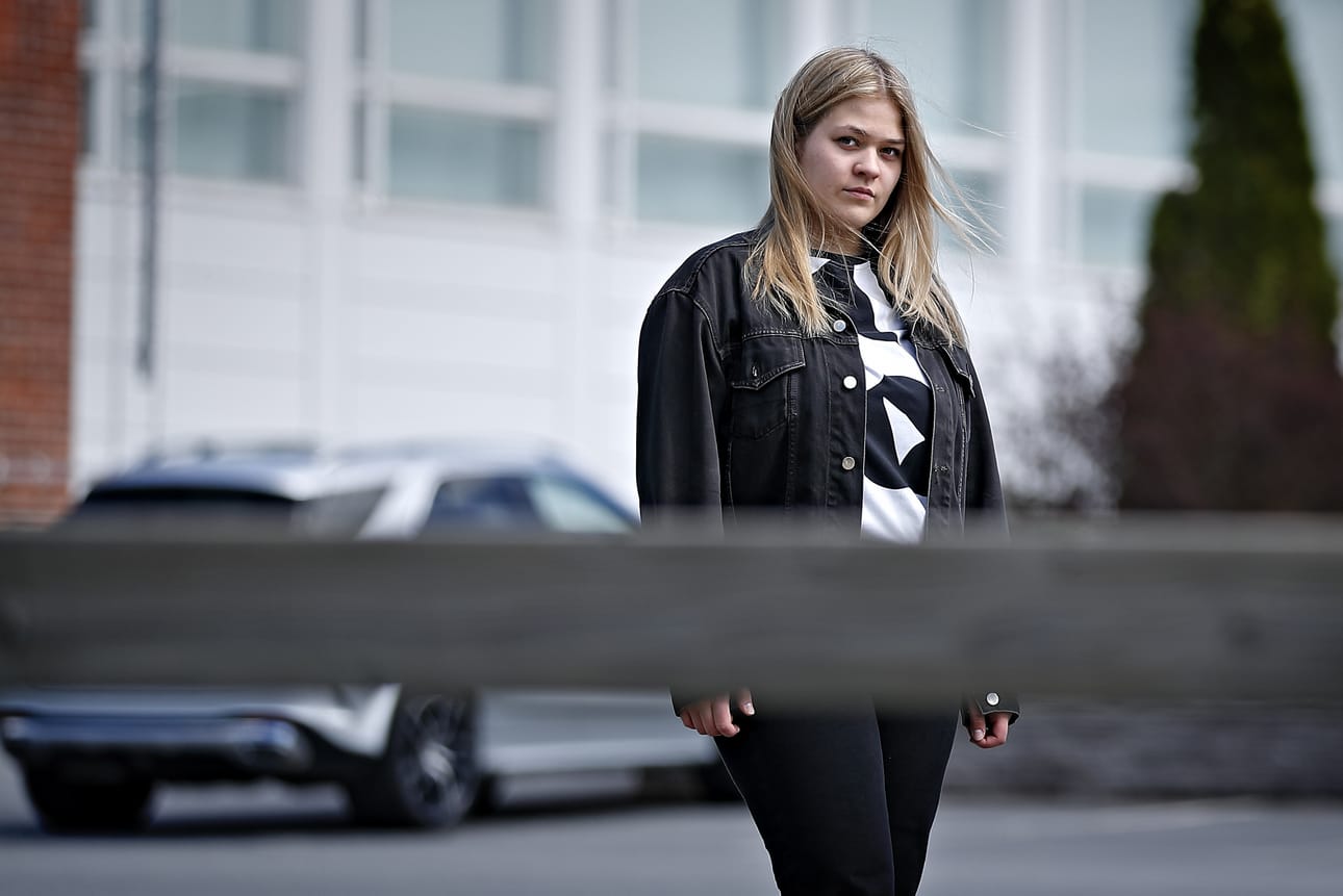 Lukiota Seinäjoella käyvä 18-vuotias Louna Yli-Hemminki on keskustan listan nuorimmainen. Hän johtaa Seinäjoen nuorisovaltuustoa. Arkistokuva.