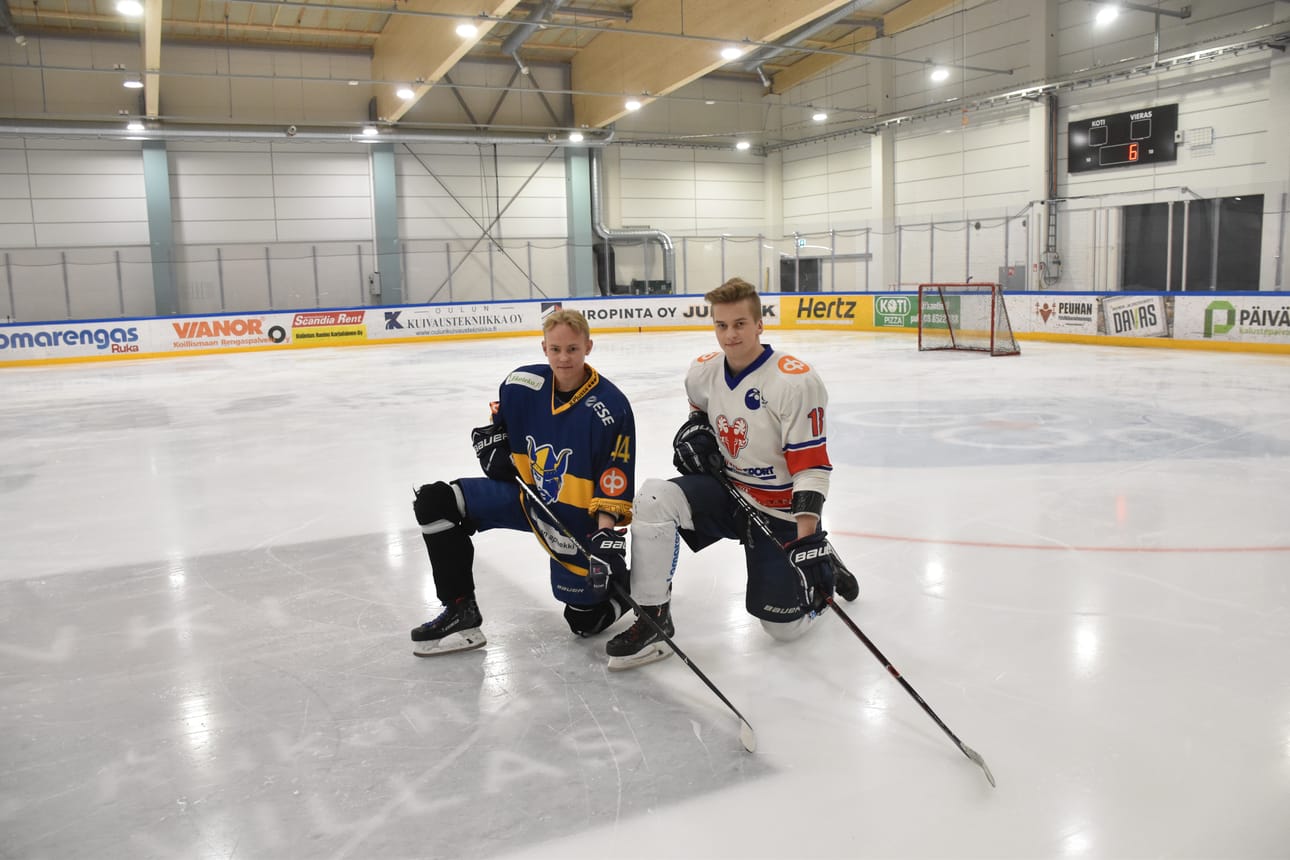 Valtteri Haataja ( vas.) ottaa suunnaksi Mikkelin. Jere Ohtosta kutsuu Savonlinna.