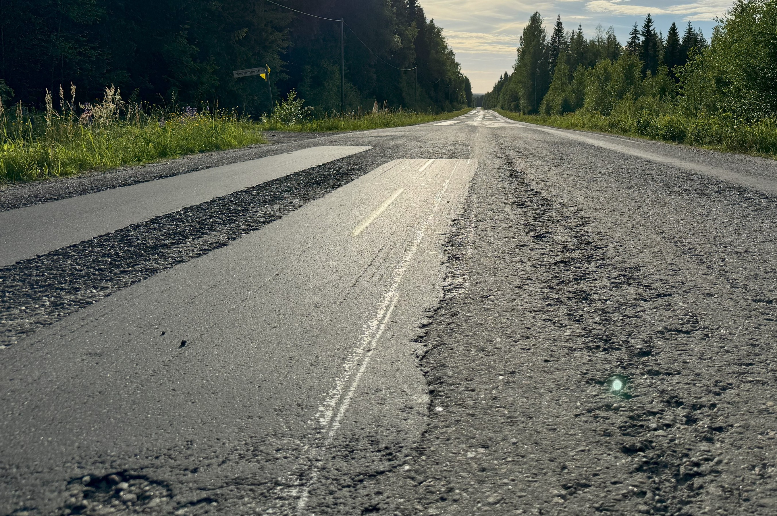 Oikaisu: Hietikko-Laurilantietä ei ole päällystetty luvatta