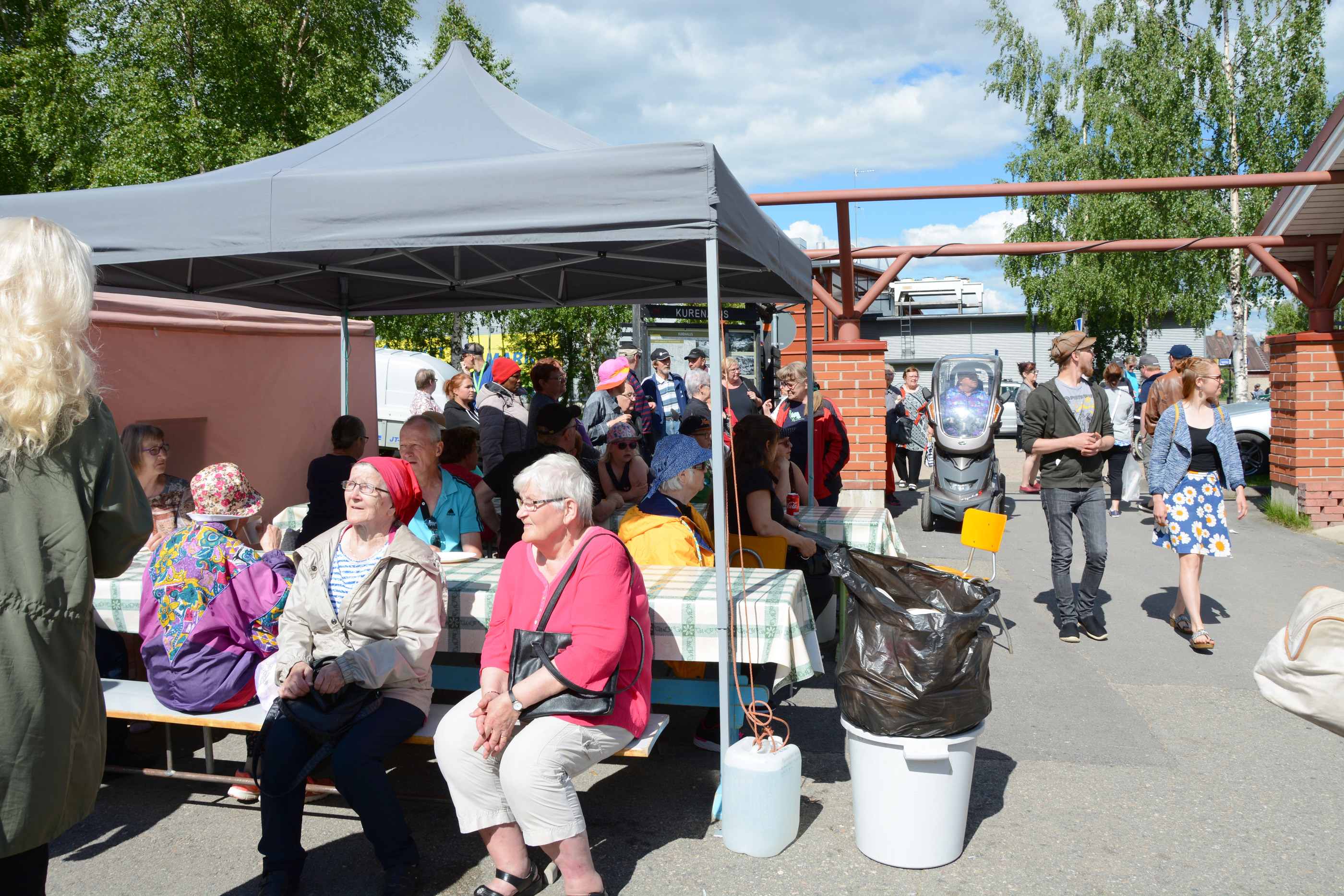 Pudasjärven markkinat, lauantai 8.7.2017.