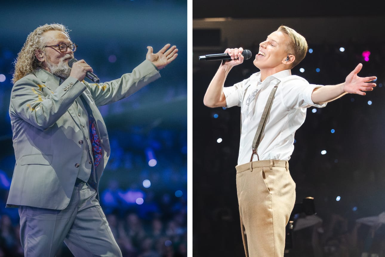 Antti Paalanen ja Aleksi Yli-Sissala lauloivat itsensä yleisön sydämiin UMK-finaalissa.