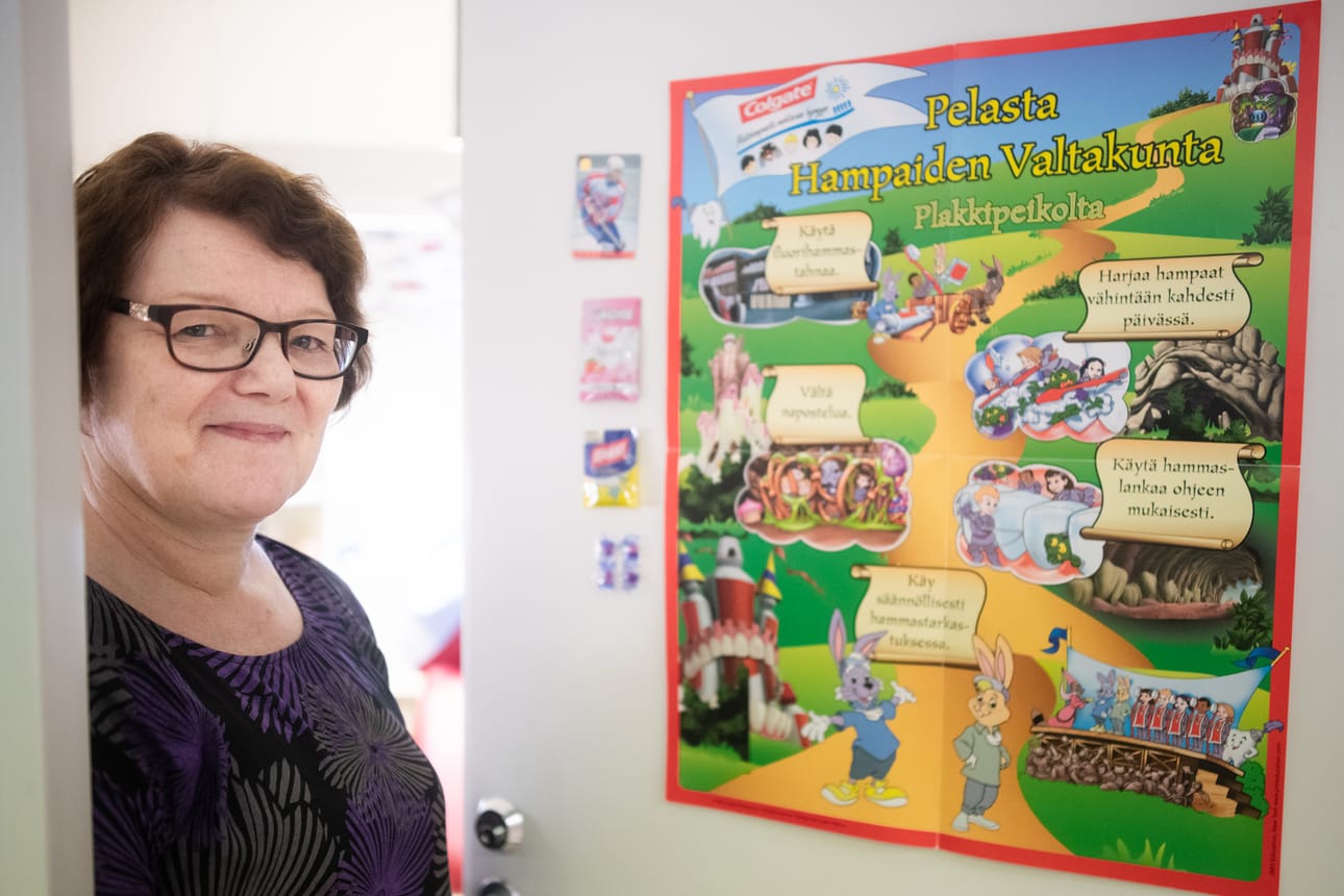 Hammashoidon aakkoset eivät ole vuosien saatossa muuttuneet, mutta hoitovälineissä on suuhygienisti Anna-Maria Koskenkorvan mukaan tapahtunut huimaa kehitystä.
