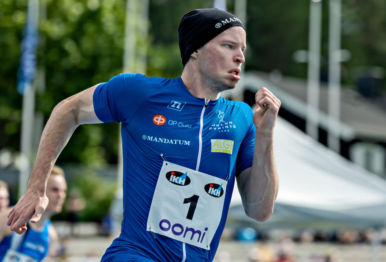 Samuel Purola ei ollut tyytyväinen kauteensa, vaikka Oulun Pyrinnön sprintteri voitti Kalevan kisoissa uransa kolmannen 200 metrin Suomen mestaruuden.