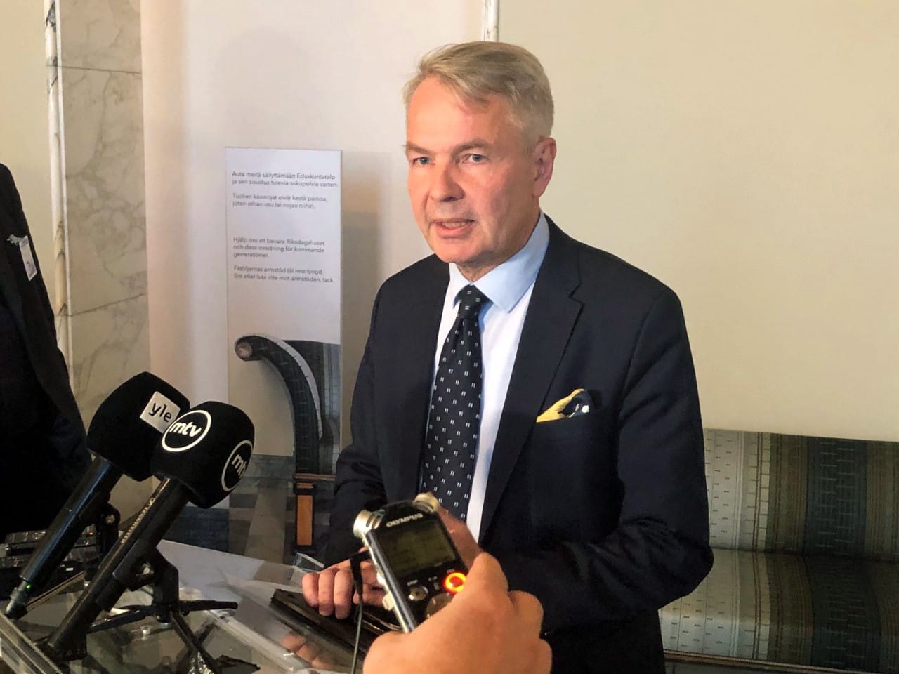 Ulkoministeri Pekka Haavisto sanoo, että humanitäärinen kriisi on lähellä Syyrian tilanteessa.