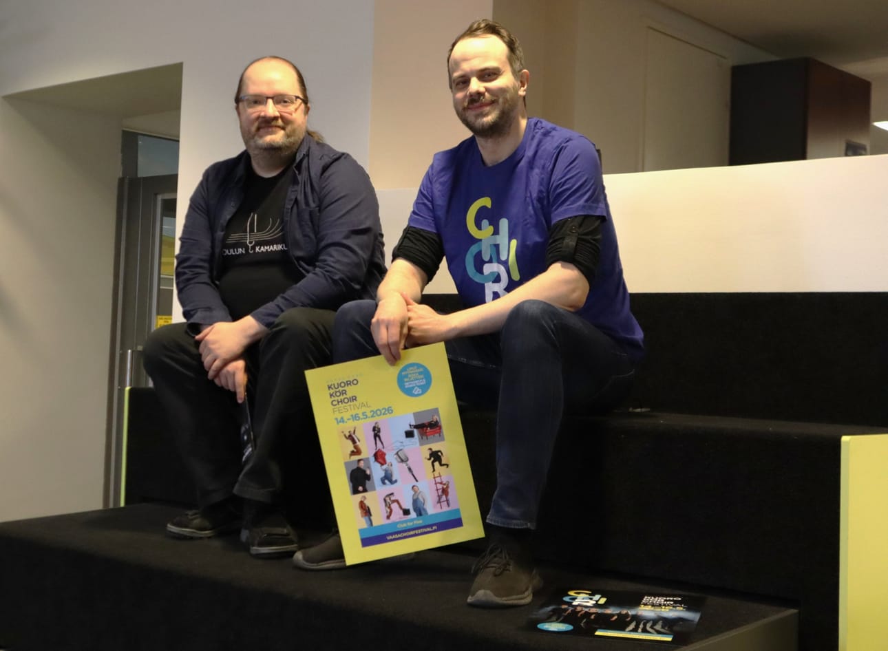 Vaasan kuorofestivaalit ovat yksi pitkäikäisimmistä alansa festivaaleista Suomessa. Kristian Heberg aloitti taiteellisena johtajana koronakeväänä 2020. Hänen apunaan on tuottaja llkka Nyqvist Vaasan kaupungin kulttuuripalveluista.