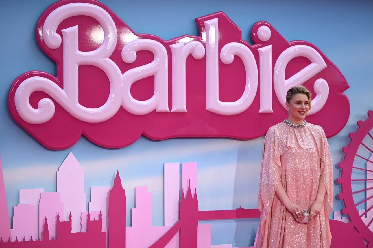 Greta Gerwigin Barbie on ensimmäinen yli miljardin lipputulot niittänyt elokuva, joka on yksinomaan naisen ohjaama. LEHTIKUVA/AFP