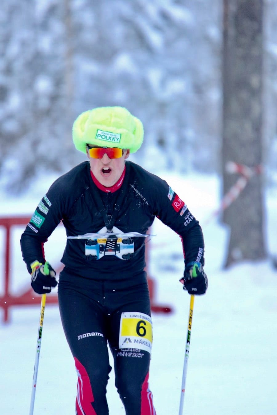 Santeri Aikio loppusuoralla.