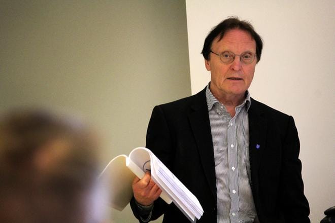 Lappajärven ja viimeksi Vimpelin kunnanjohtajana toiminut Juhani Laasanen valittiin kotikuntansa Lappajärven valtuustoon.KUVA: JOHANNA KATAJA