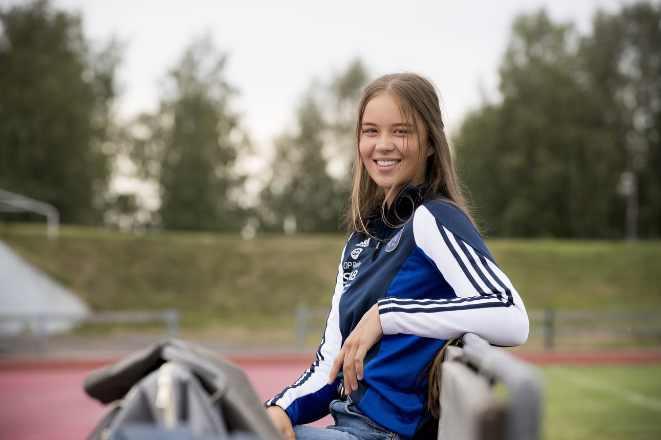 Raahen Vesan Inka Mehtola hyppäsi Tampereelle uuden ennätyksensä ja keräsi lajivoitollaan pisteitä Suomen maajoukkueelle.