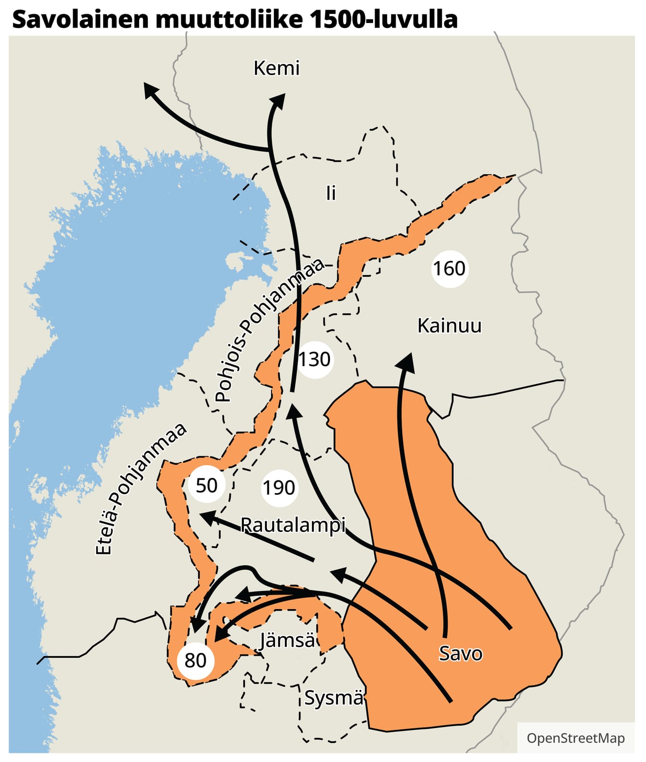 Mikään muu heimo ei ole tavalla asuttanut Suomea ja lähialueita kuten savolaiset.