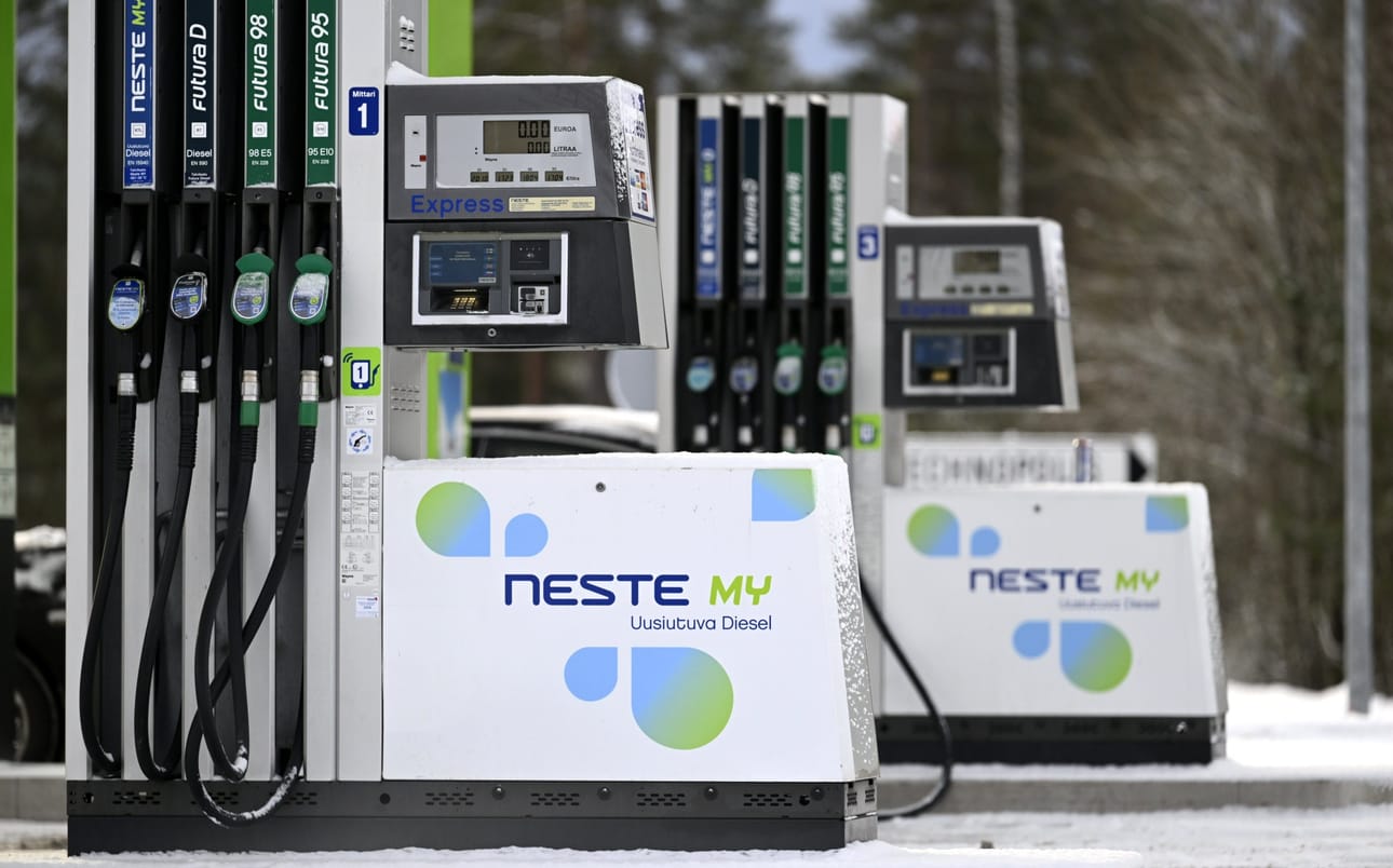 Suomen valtio omistaa Nesteen osakekannasta 44,2 prosenttia. LEHTIKUVA / Heikki Saukkomaa