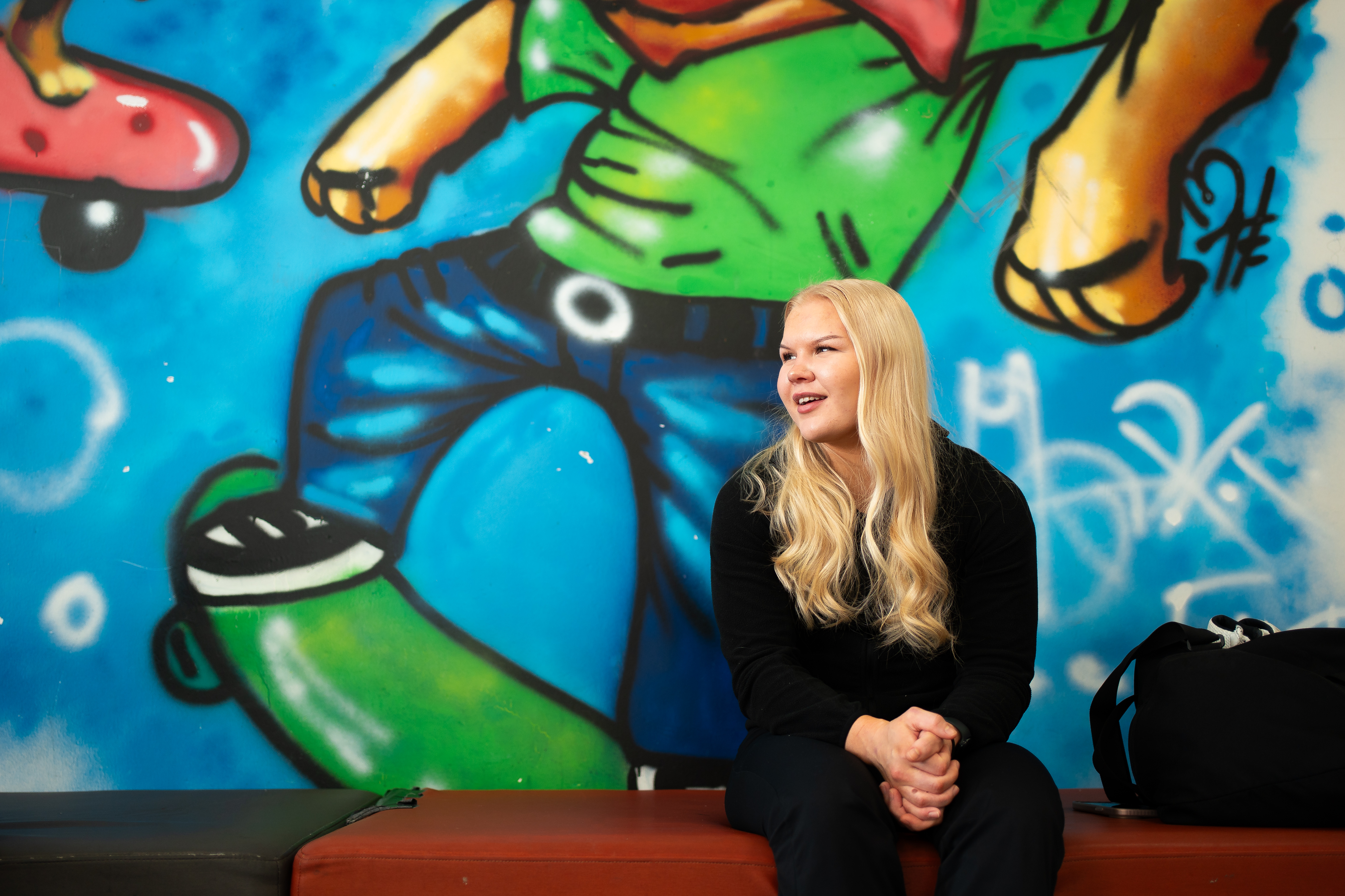 Masennus ja ahdistuneisuushäiriö veivät muhoslaisen Eveliina Hanhisuannon, 20, monttuun, jonka pohjalta hän kipusi painin Suomen mestariksi