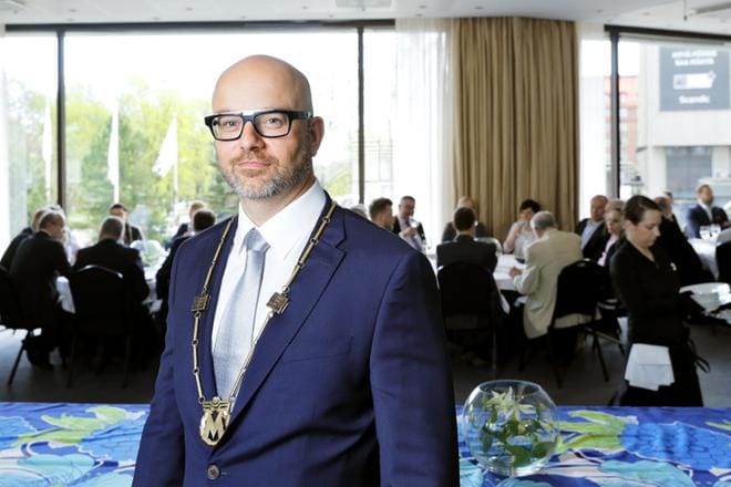 Marko Hovinmäki pitää hyvänä opiskelijoiden ottamista jäseniksi. KUVA: MIKKO KÄKELÄ