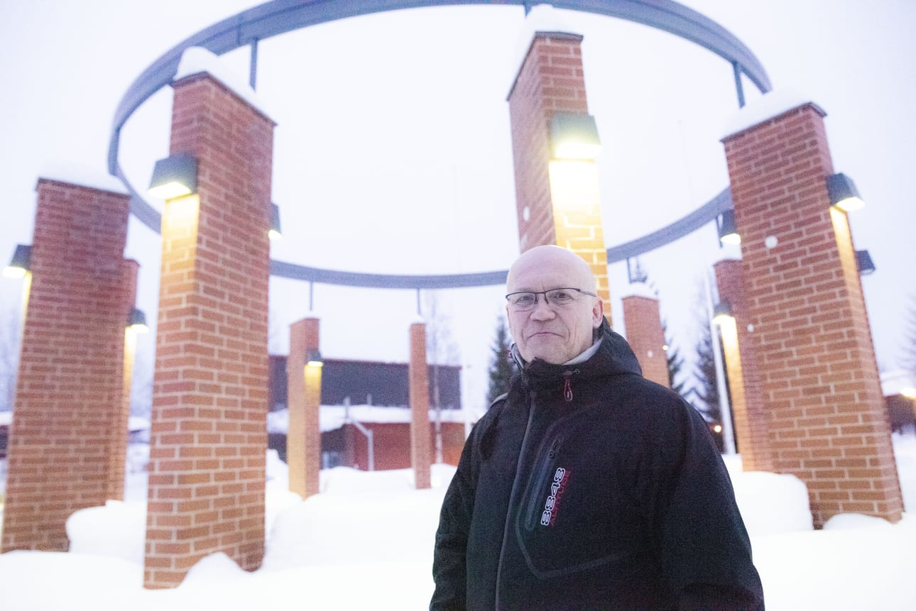 Syntyjään kuusamolainen Jaakko Ritola on viihtynyt työssään Koillismaalla.