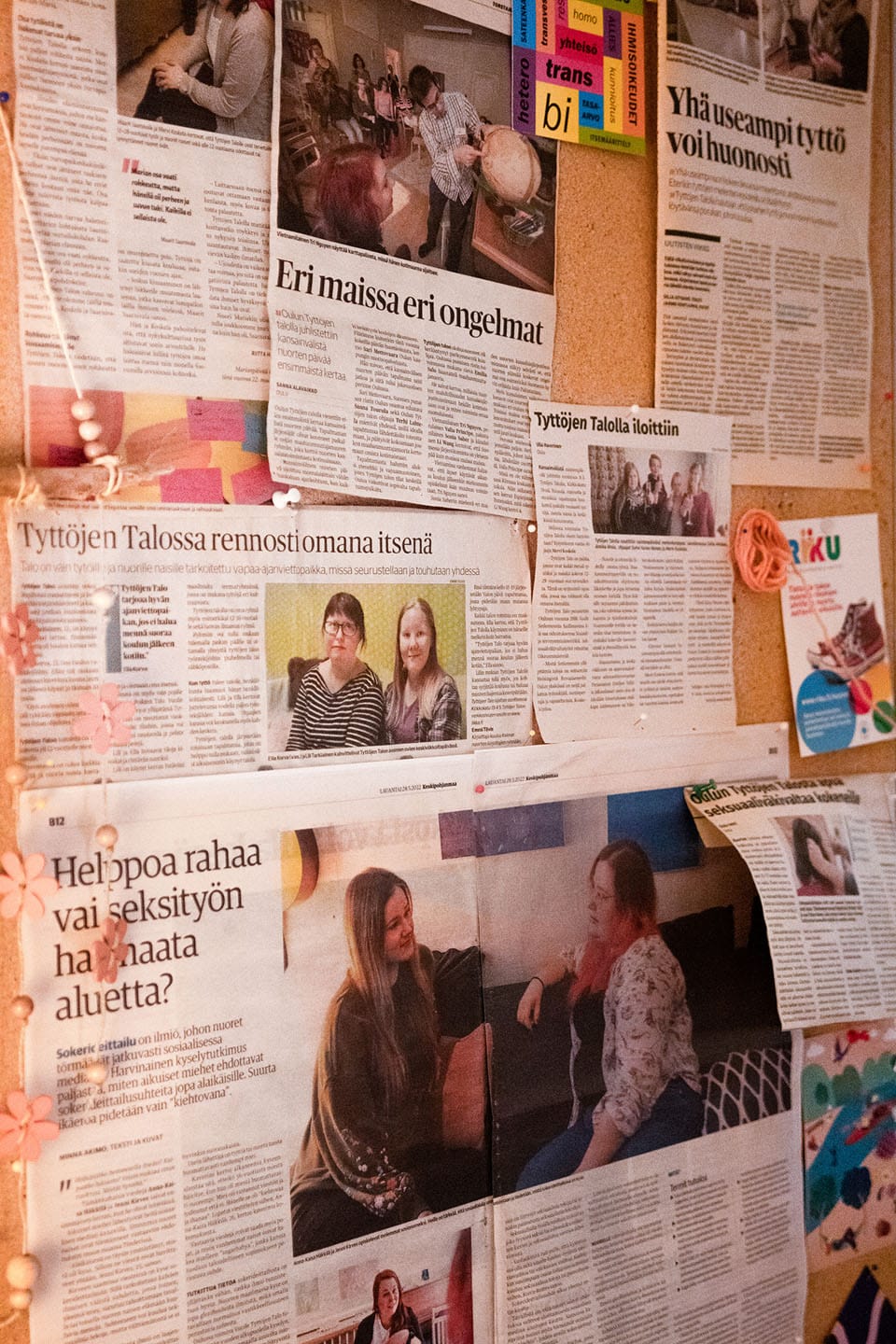 Talolla on lupa keskustella vaikeistakin aiheista.