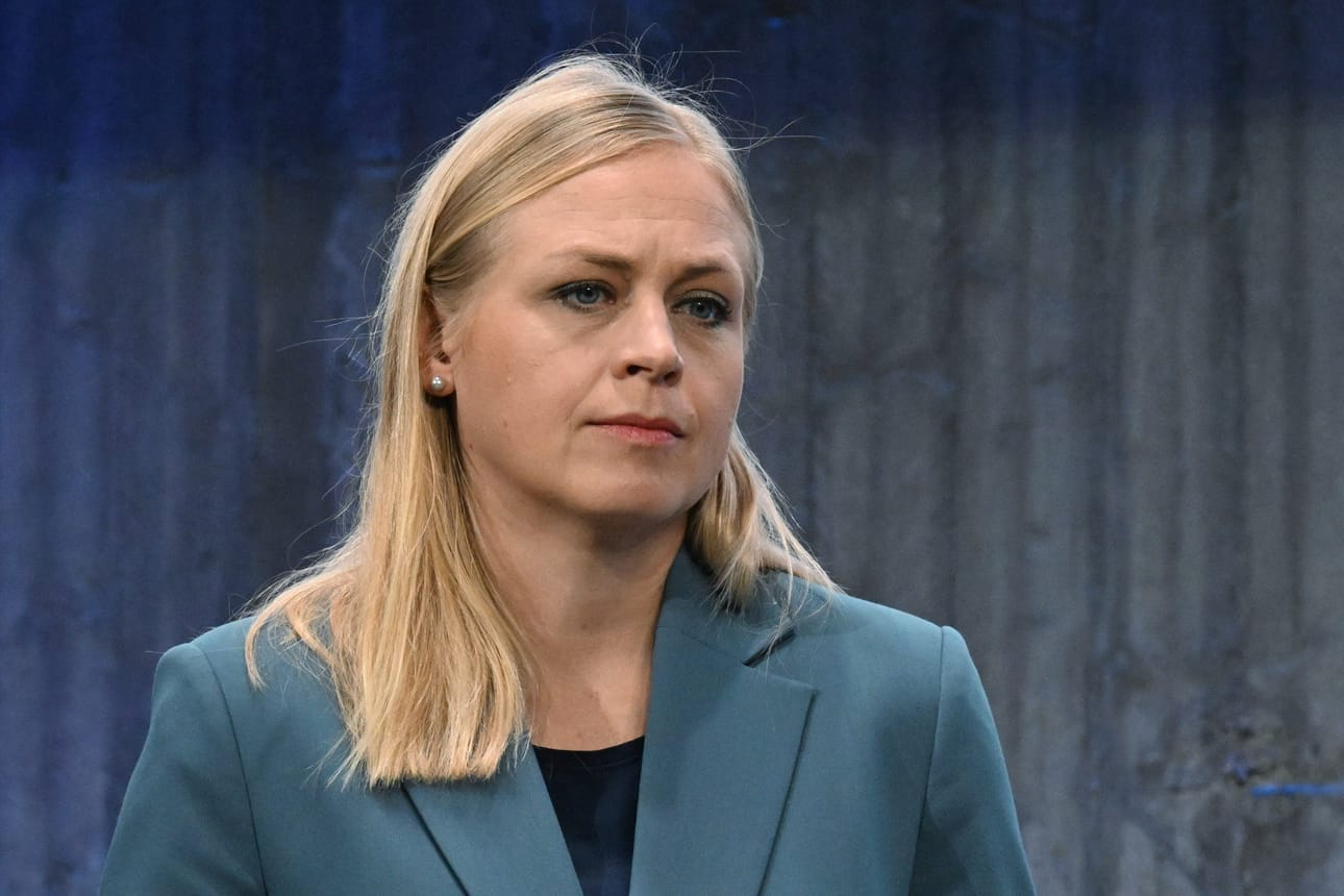 Ulkoministeri Elina Valtonen (kok.) Suomen Etyj-puheenjohtajuussihteeristön ja Paasikivi-Seuran tilaisuudessa Helsingissä 14. tammikuuta 2025. LEHTIKUVA / JUSSI NUKARI