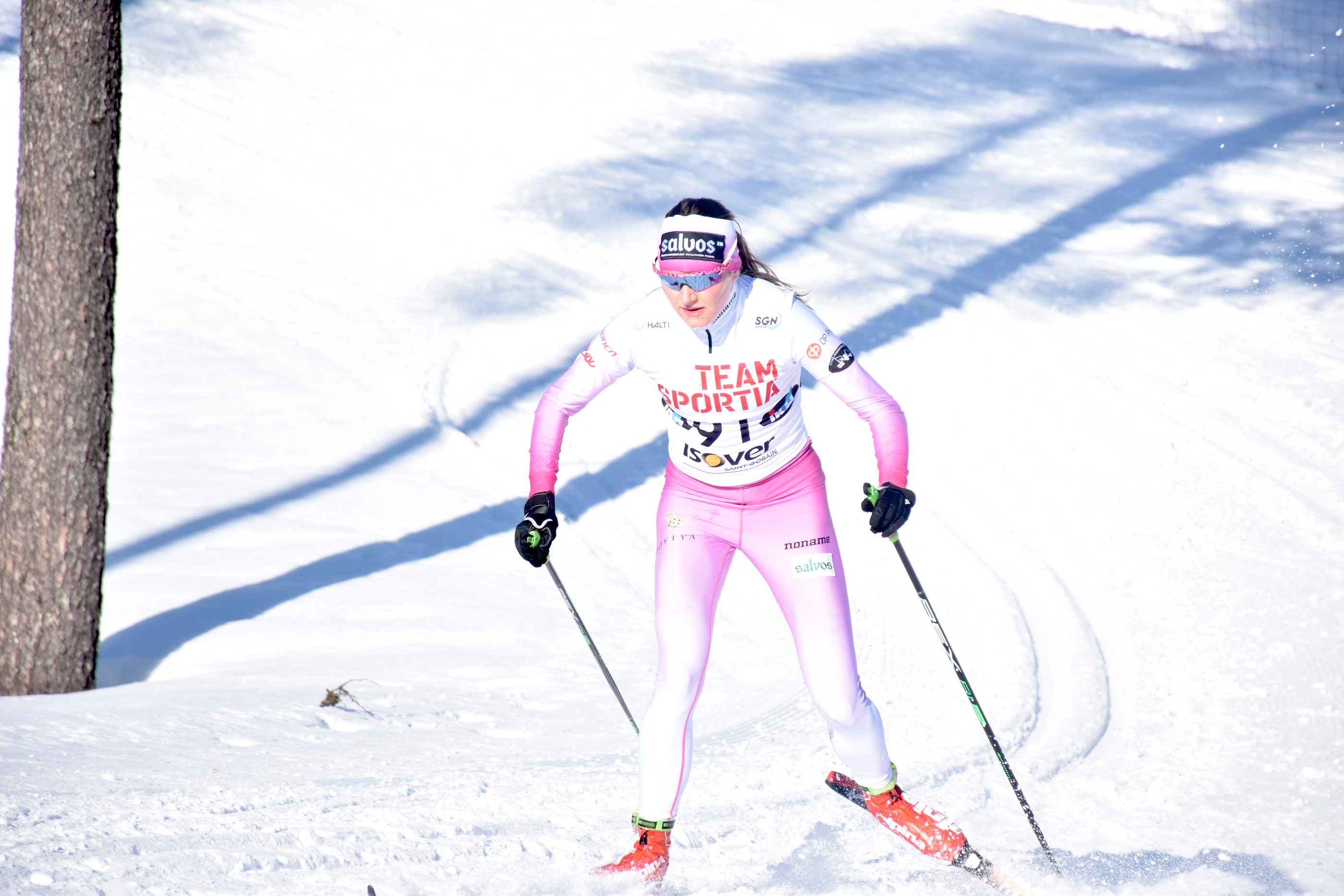 Johanna Matintalo hiihti SM-pronssille.