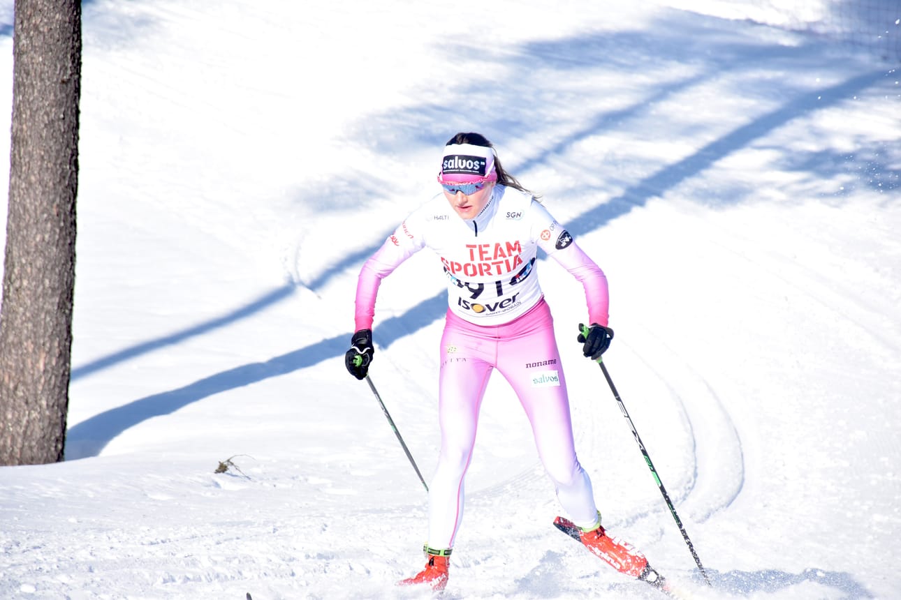 Johanna Matintalo hiihti SM-pronssille.