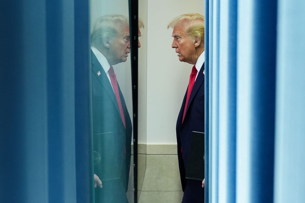 Yhdysvalloissa presidentti Donald Trump pitää voimassa tullipäätöksensä. LEHTIKUVA/AFP