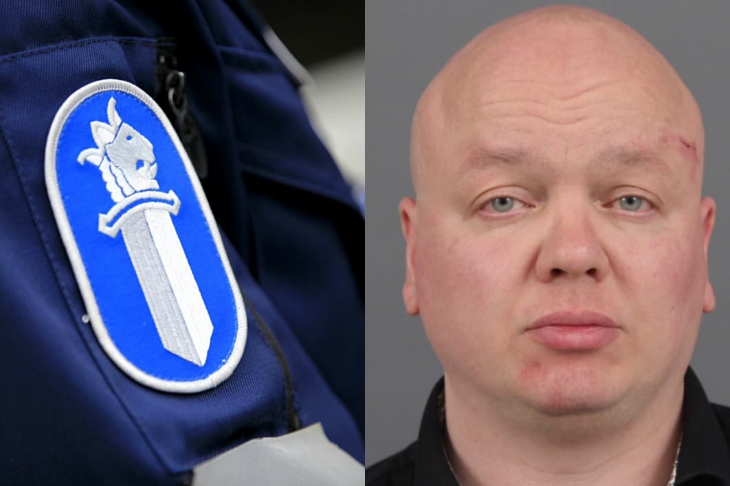 Poliisin lokakuussa julkaisema kuva henkirikoksista epäillystä miehestä.
