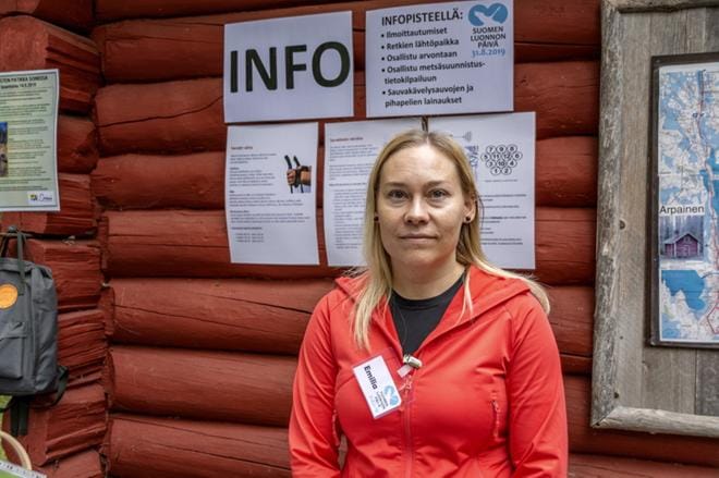 Kiinnostavien messuosastojen ja ohjelman ohella hyvä ruoka on tärkeä osa erämessuja, toteaa Emilia Etula. KUVA: AARRE LÖYTÖMÄKI