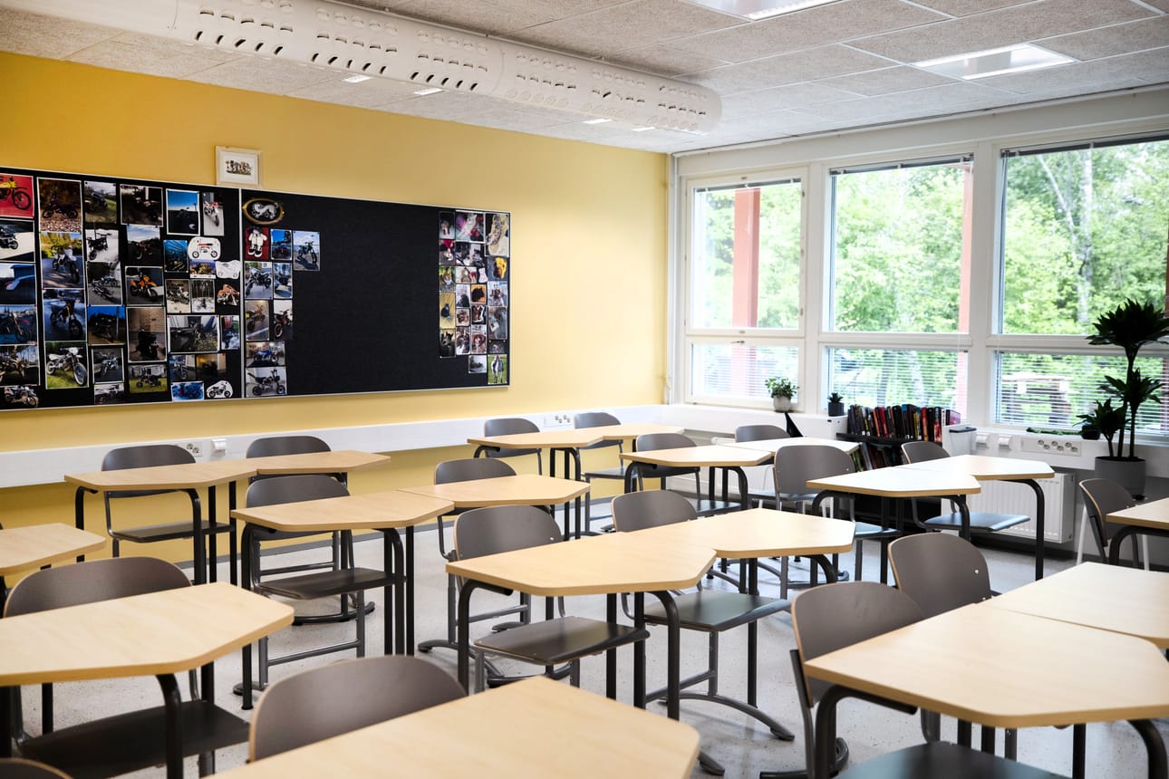 Seinäjoen Yhteiskoulussa on lähes 600 oppilaan yläkoulu 7.–9.luokkalaisille. Arkistokuva.