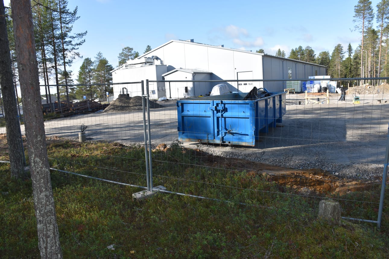 Posion uusi kuntosali rakennetaan jäähallin viereen.