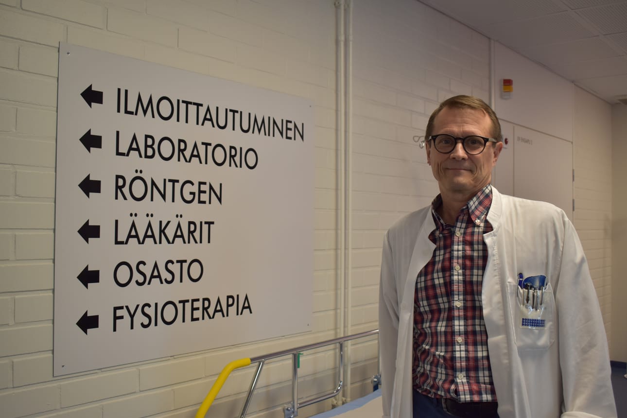 Taivalkosken johtavan lääkärin Hannu Honkanen sanoo, että influenssa tulee Eurooppaan marraskuun kieppeillä.