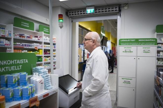 Apteekkari Petter Ström on tyytyväinen aiempaan yhteistyöhön KPO:n kanssa. ARKISTOKUVA: JARNO PELLINEN
