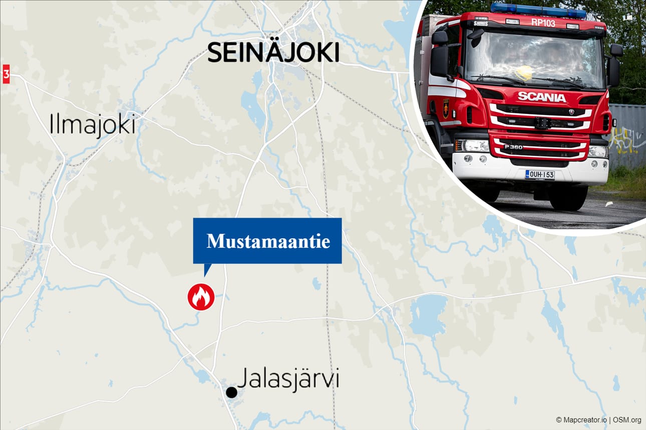Palopaikan välittömässä läheisyydessä ei ollut muuta asutusta.