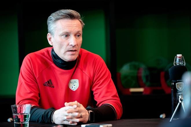 Sixten Boström aloitti työt SJK:ssa maanantaina. Kuva: Matti Hautalahti