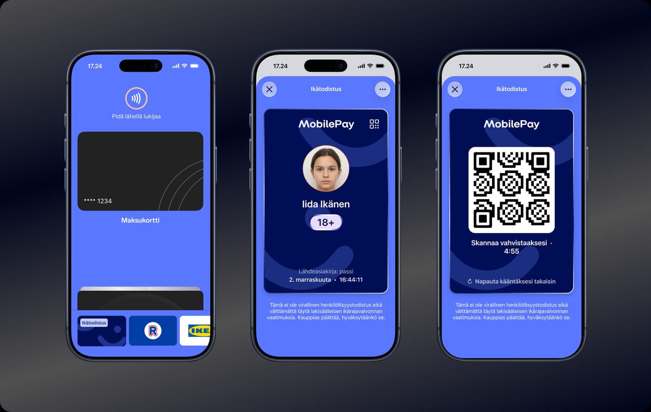 Kauppias saa itse päättää, hyväksytäänkö Mobilepaylla tehty ikätodistus.