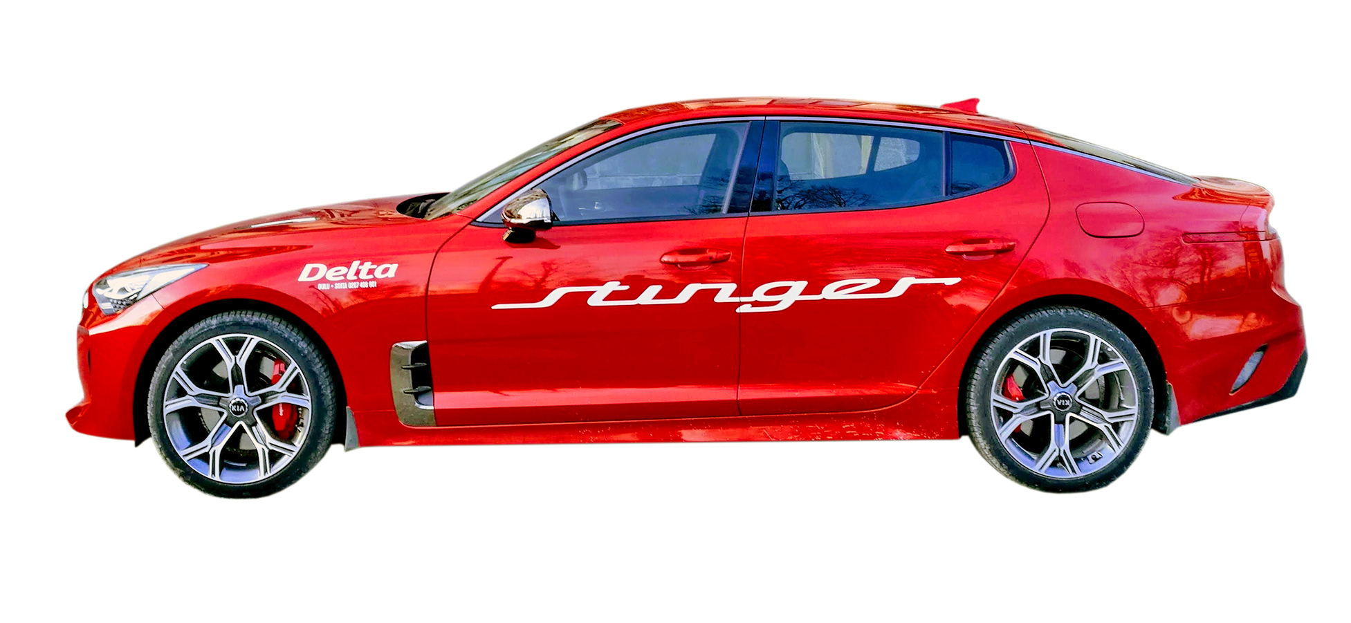 Kia Stingerin tehokkain versio on Gran Tu­ris­mo. 