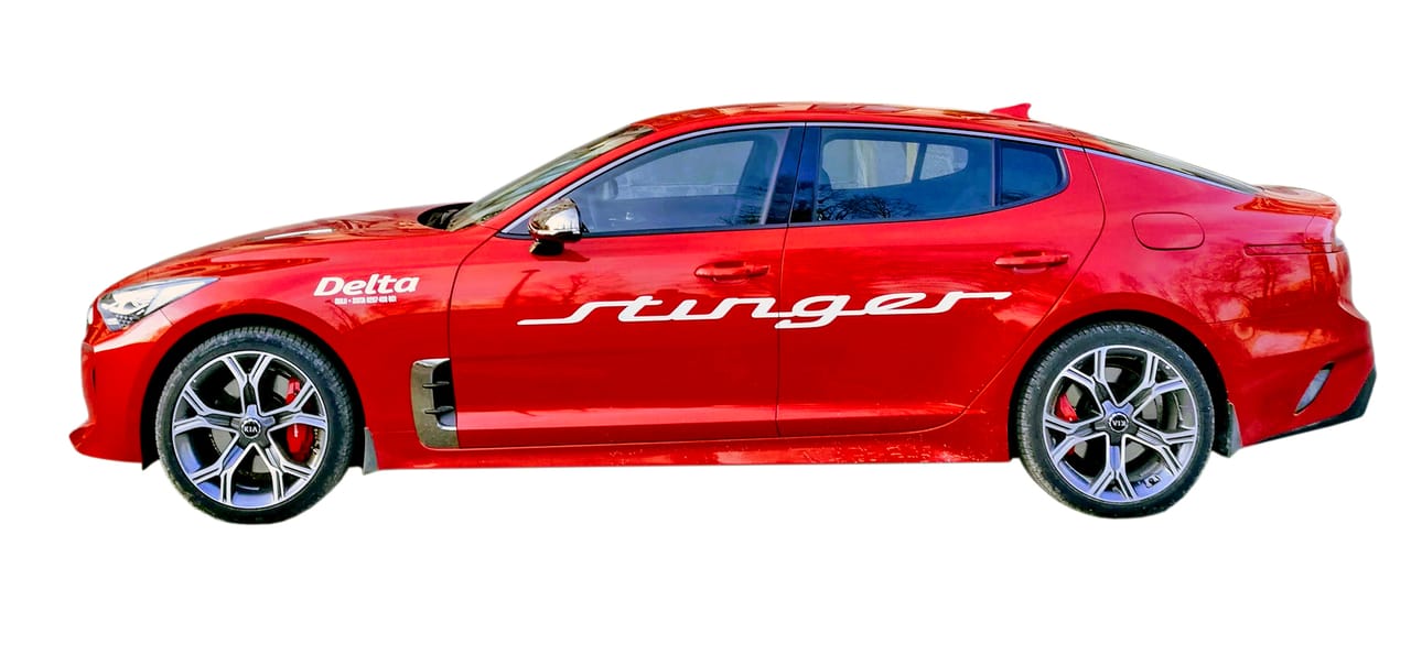 Kia Stingerin tehokkain versio on Gran Tu­ris­mo.