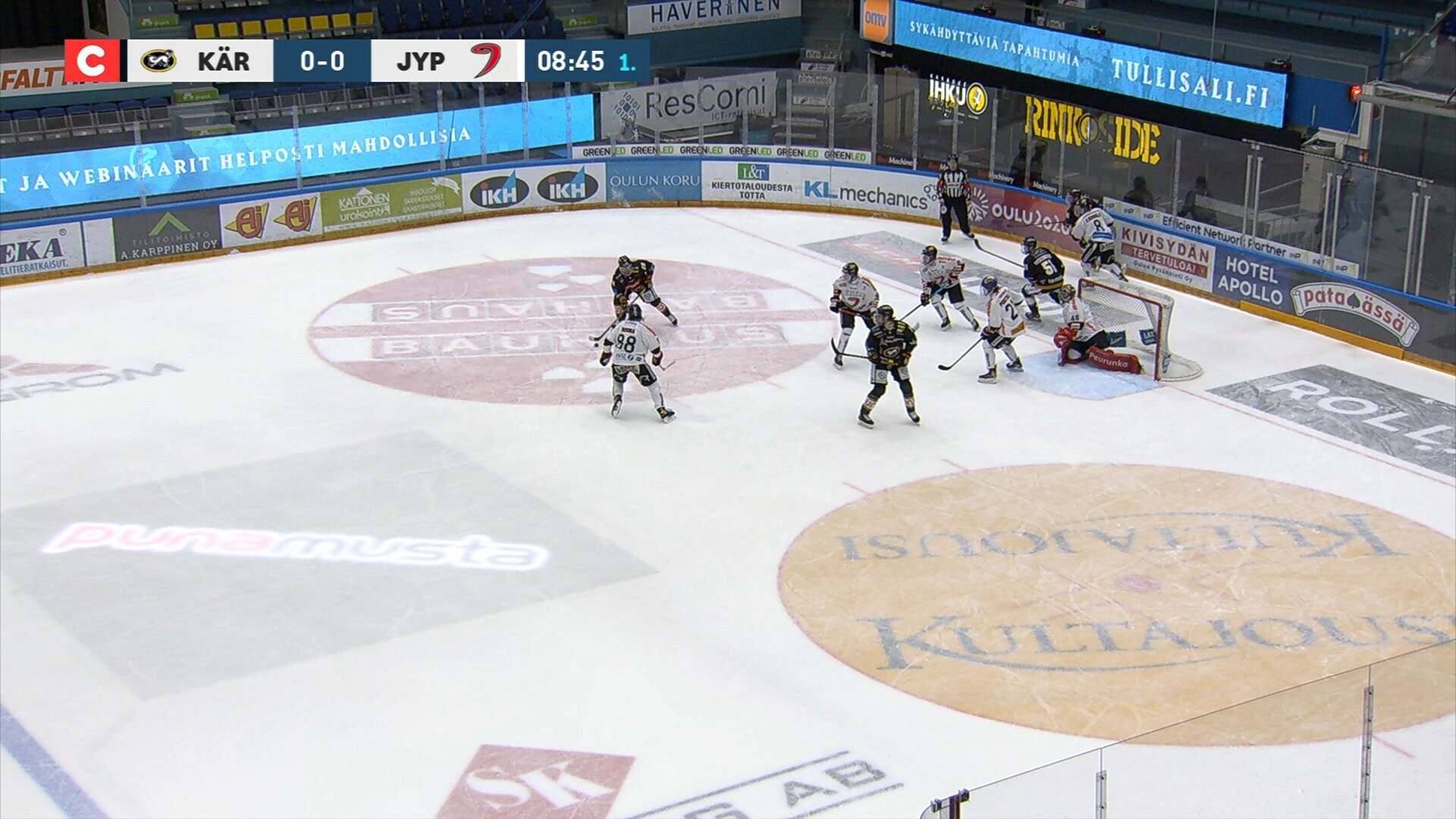 Maalikooste: Kärpät kaatoi Jypin lukemin 4–3