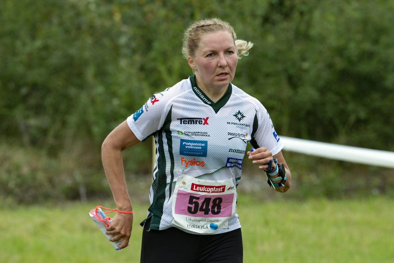 Marika Teini oli yksi joukkueen suunnistajista. Arkistokuva. LEHTIKUVA / Tommi Anttonen