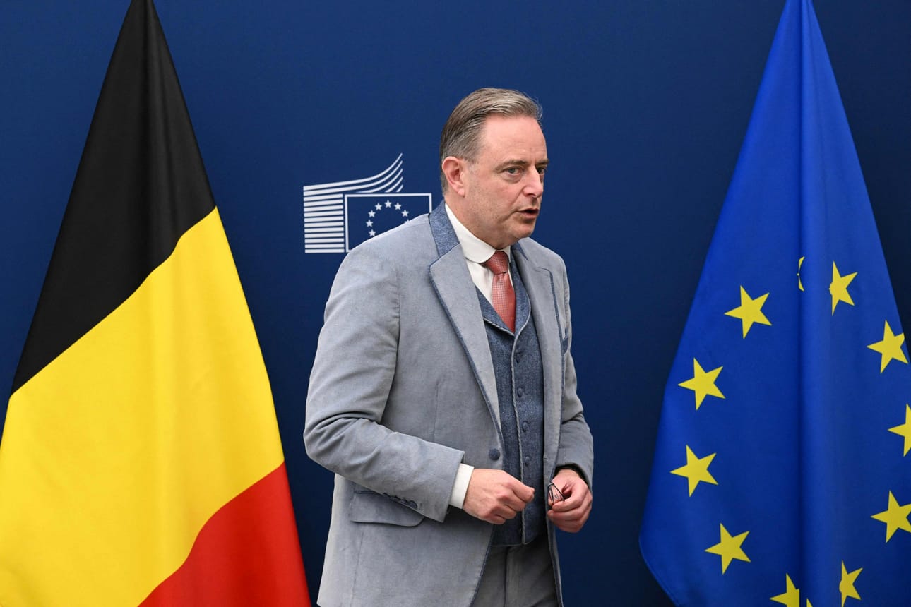 Belgian pääministeri Bart De Wever ei ole valmis tukemaan Ukrainalle annettavaa sotakorvauslainaa.