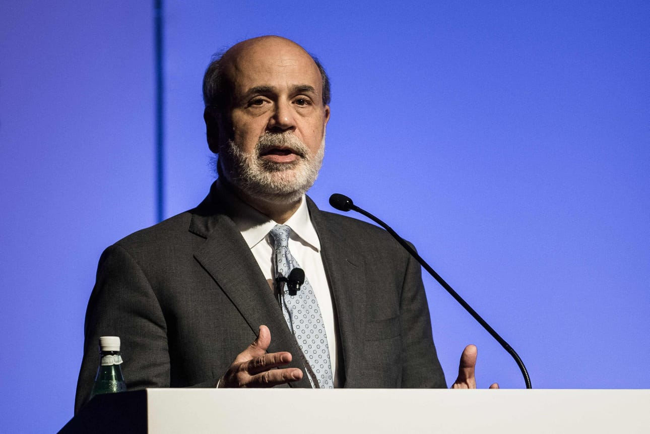 Ben Bernanke, yksi taloustieteen palkinnon saajista, on Yhdysvaltain keskuspankin entinen pääjohtaja. LEHTIKUVA/AFP