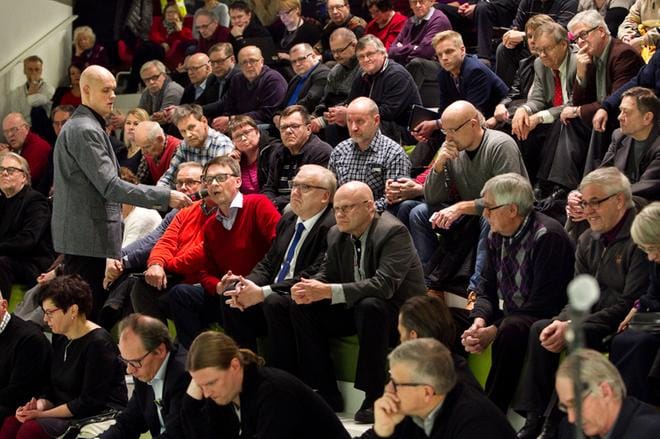 Apilassa tänään kello 18.30 alkava kuntavaalipaneeli on järjestyksessään 10. ja viimeisin keväällä pidetyistä Ilkan, Pohjalaisen ja Yle Pohjanmaan yhdessä järjestämistä paneeleista.KUVA: HARRI TOIVOLA