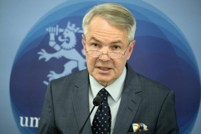 Ulkoministeri Pekka Haaviston toiminnan lainmukaisuus menee perustuslakivaliokunnan tutkittavaksi. KUVA: Mauri Ratilainen