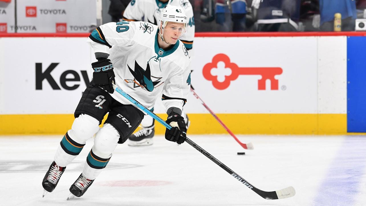 Antti Suomela iski maalia San Jose Sharksille tappiollisessa harjoitusottelussa.