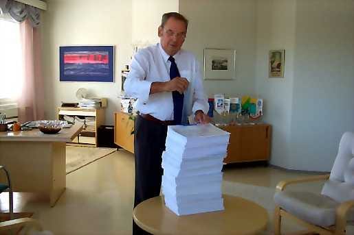 Paavo M. Petäjä vetäytyy Hiihtoliiton puheenjohtajan toimista.