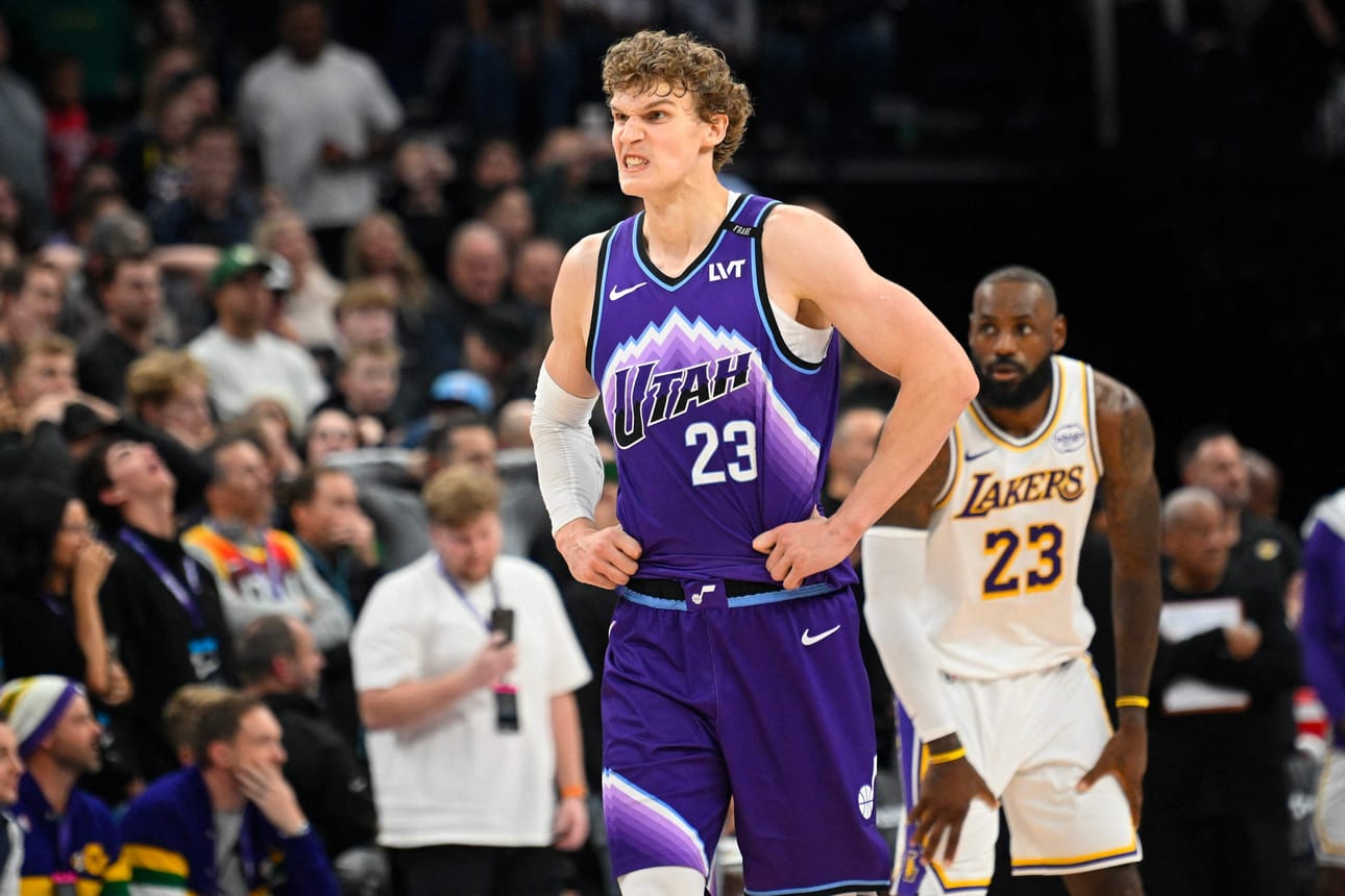 Lauri Markkanen takoi Utahille ottelussa 20 pistettä.