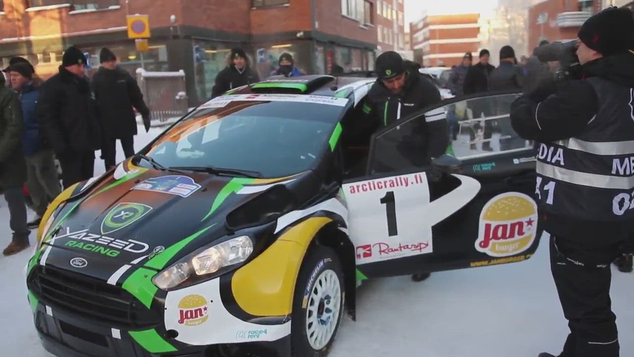 Arctic Lapland Rally 2016 startti