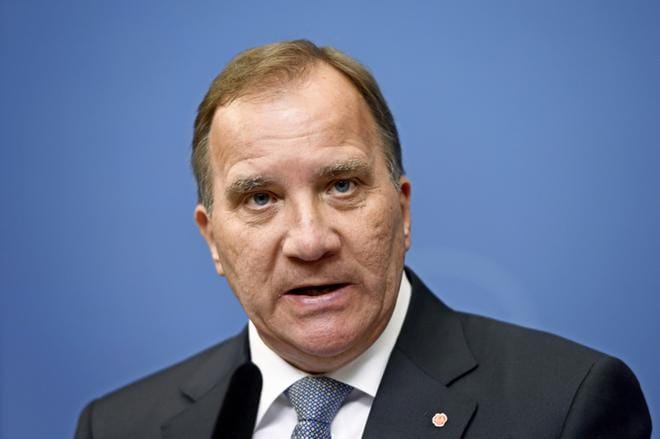 Sosiaalidemokraattien puheenjohtaja Stefan Löfven toimi Ruotsin pääministerinä vuosina 2014–2018. KUVA: Henrik Montgomery/EPA