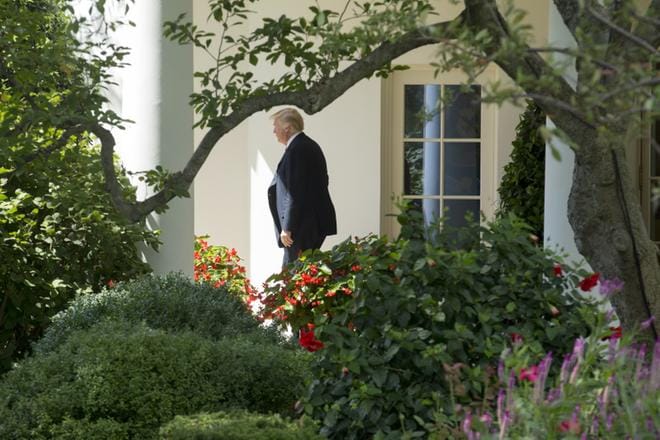 Donald Trump on hallinnut Valkoista taloa Yhdysvaltain presidenttinä vuodenvaihteessa kaksi vuotta. KUVA: EPA/MICHAEL REYNOLDS