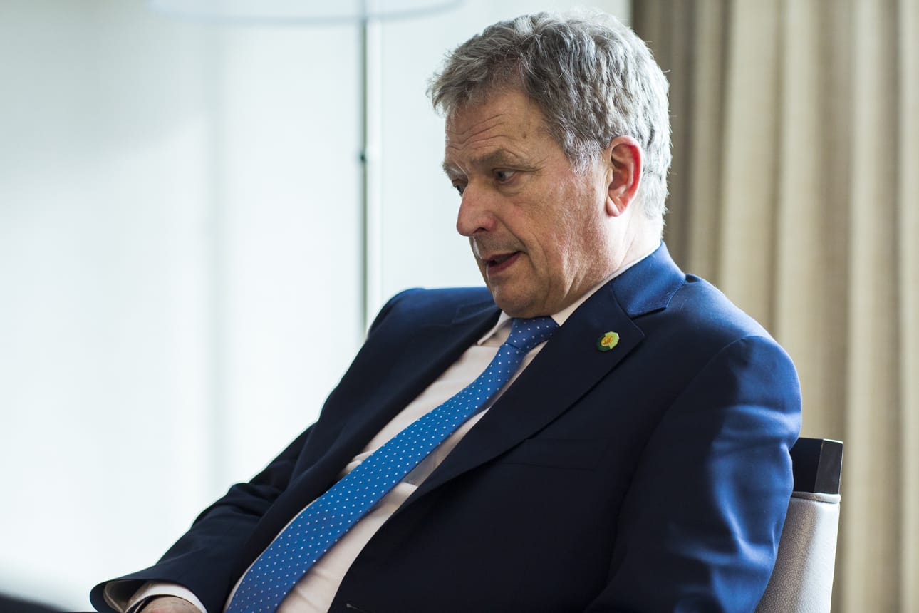 Presidentti Sauli Niinistö.