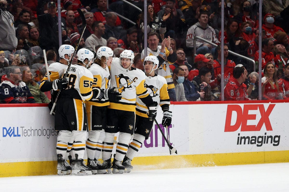 Pittsburgh juhli Kapasen maalia. LEHTIKUVA/AFP